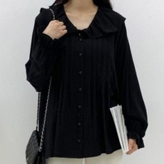 에스티엔 30대 여리한 느낌 7만원대 선물 여성 코튼블라우스 빅사이즈 E-1758647