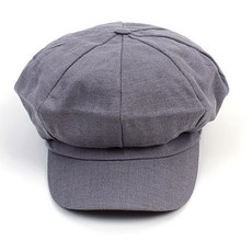 유니버셜케미스트리 Modern Linen News boy Cap - 유니버셜케미스트리