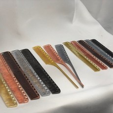 크라운마켓 메탈커트빗, 1개, 실버꼬리빗