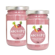 좋은아침 사과 비트 당근 abc주스 분말 120g ABC 쥬스 가루, 2개