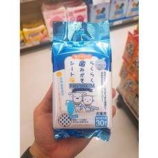 슈퍼캣 라쿠라쿠 프리미엄 펫 저자극 구강티슈 30장, 단품