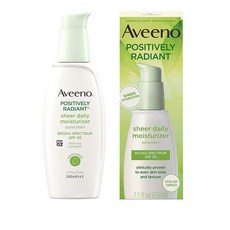 Aveeno Positively Radiant Sheer 73ml 아비노 포지티브 래디언트 쉬어 데일리 SPF30, 1개, 사진참고