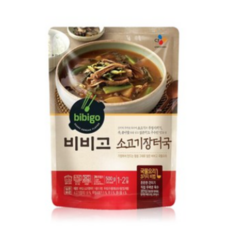 비비고 소고기장터국, 500g, 18개