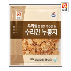 [퀴클리몰] 사조오양 수라간 누룽지 500g, 1개