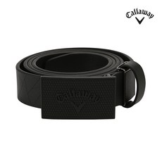 [캘러웨이]20FW 남성 로고 포인트 버클 벨트 CMATJ9849-199_G, BLACK