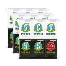 [지도표성경] [김 본사] 지도표 맛난김 4g 12봉 x 3개 (총 36봉)