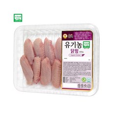 자연방목 유기농 닭윙 냉동 닭날개살 손질닭고기, 3개
