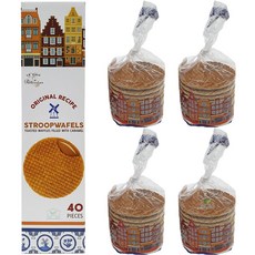 네덜란드 오리지널 스트룹와플 카라멜 31.5g X 40개
