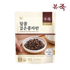 본죽 달콤 검은콩자반, 80g, 1개