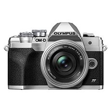 Olympus OM-D E-M10 Mark IV Silver Body with Silver M.Zuiko Digital ED 14-42mm F3.5-5.6 EZ Lens Kit, One Color_Silver, 상세 설명 참조0, 상세 설명 참조0