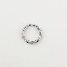 [한 쌍 할인] 모어모브 써지컬스틸 링 이어링 피어싱