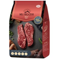 뉴프로세스 유기농 가수분해 7free 소고기 6kg 강아지사료