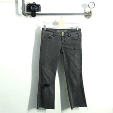 아메리칸이글 그레이 데님 7부팬츠 여자 M 2760