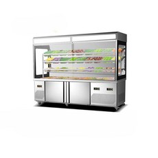 반찬 가게 냉장고 쇼케이스 채소 가습 업소 1.2m 1.5m