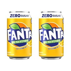 코카콜라 T 환타 파인제로 355ml 6캔, 6개