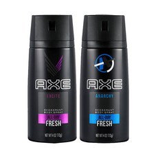 AXE 엑스 데오드란트 스프레이 바디 스프레이 113gX2개, [AA1] 아나키 2개, 2개, 113g