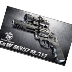 S&W M357 매그넘 BB탄 리볼버 조준경 에디션 아동장난감 유아총장난감 놀이