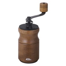 칼리타 핸드 그라인딩 커피밀 KH-10 브라운, 1개, 우드, 20ml
