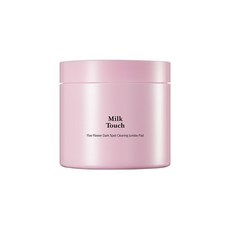 Milk touch [밀크터치] 파이브 플라워 다크 스팟 클리어링 패드60매 피부 속 기미 잡티 면적감소 수분충전 맑은피부 잡티 작별 점보패드, 60매, 2개