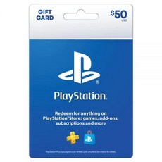 Sony PlayStation 기프트 카드, 50, Traditional