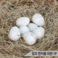 잉꼬 핀치용 의란 모형란 모형알 가짜알 애완조의란