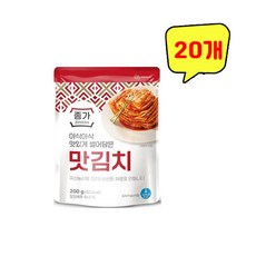 (무료배송) 종가집 썰어담은 맛김치 200g x 20개, 1개