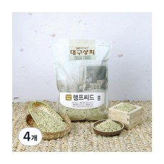 햄프씨드 대구상회 영양가득 고소한 500g 4개, ONE COLOR, 500G 4개