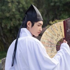 서당모자 갓 사극 유건 상투 청학동 선비 블랙 의상