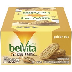 Belvita 브렉퍼스트 비스킷 골든 오트, 8개입, 50g