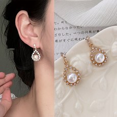 빈티지헐리우드진주귀걸이