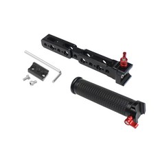loftysol DJI Ronin S SC 핸드 헬드 짐벌 익스텐션 사이드 그립 퀵 릴리스 노브 나토 레일 클램프 핸들 스태빌라이저 브래킷 키트, Handgrip A Mount, 02 Handgrip A Mount, 한개옵션1