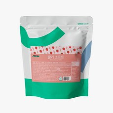 민트라벨 딸기 소프트 파우더 1kg, 1개