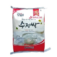 라이스그린 강화교동섬 수정쌀 10kg두포, 1포, 20kg