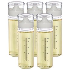 cimelax Chloe矽膠油調味瓶 白色, 5個, 500ml