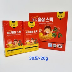엘뉴트리 키즈 홍삼 스틱, 20g, 30개