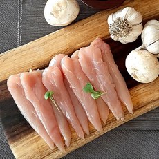 [GNC]굿앤쉐프 당일도축 신선 냉장 닭안심살 5kg (1kg 개별포장 5팩), 5개