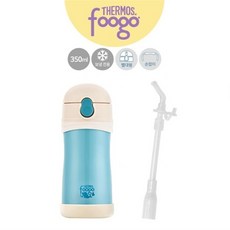 푸고 유아용 대용량 빨대컵 TKFB 350S +리필빨대 블루, 해당없음, one color/푸고기획제품40