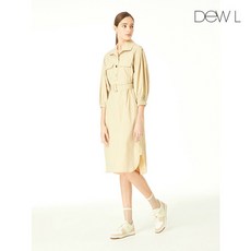 듀엘 벌룬 슬리브 버튼 원피스 BE_D232MSE046 328562