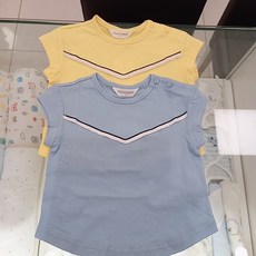 해피랜드 논현점 예쁜 반팔 티셔츠 두가지 색상 다 예뻐요