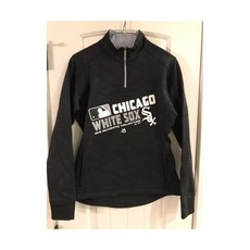 Authentic Chicago White Sox 1/4 Zip Therma Base Jacket Women's S Small New NWT