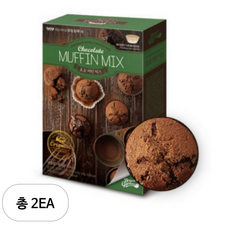 브레드가든 BG 초코 머핀믹스, 380g, 2개