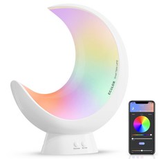 ECOLOR WIFI 컨트롤 스마트 APP 제어 RGB 터치 테이블 충전식 무선 LED 색상 변경 램프