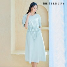 더틸버리 페플럼 블라우스 +스커트 세트 TP6N0OP60W