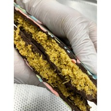 두바이 초콜릿 피스타치오 스프레드 토핑으로 만든 두바이초콜렛, 1개, 150g - 이미지 5