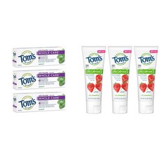 탐스 치약 toms of maine 전체 관리 치약 toms toms with maine anticavity 불소 어린이 치약 어린이 치약 천연 치약 바보, One Color, One Size