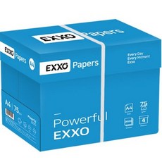 [엑소] 엑소(EXXO) A4 복사용지 75g 2Box (5000매)