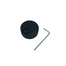 2pcs 32x13mm 오디오 멀티미디어 스피커 알루미늄 손잡이 볼륨 조절 손잡이-검정