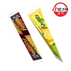 빙그레 더위사냥 커피15개+레몬에이드15개 아이스크림, 30개, 140ml