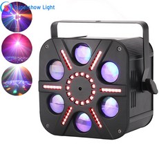 CE ROHS 인증서 5X8W RGBWA 해바라기 6 눈 조합 DJ 빛으로 좋은 무대, 중국 Eu 플러그^
