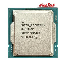 인텔 코어 i9-11900K i9 중고 8 16 스레드 CPU 3.5 GHz 16M 125W LGA 1200, 한개옵션0 - 11900k